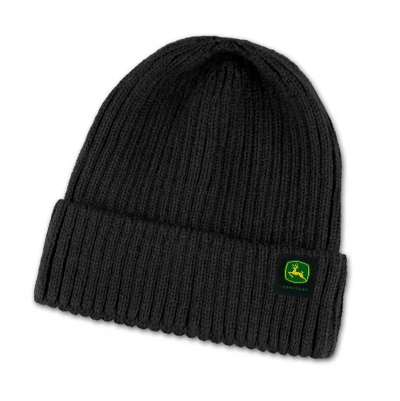 John Deere Cuffed Plush Beanie