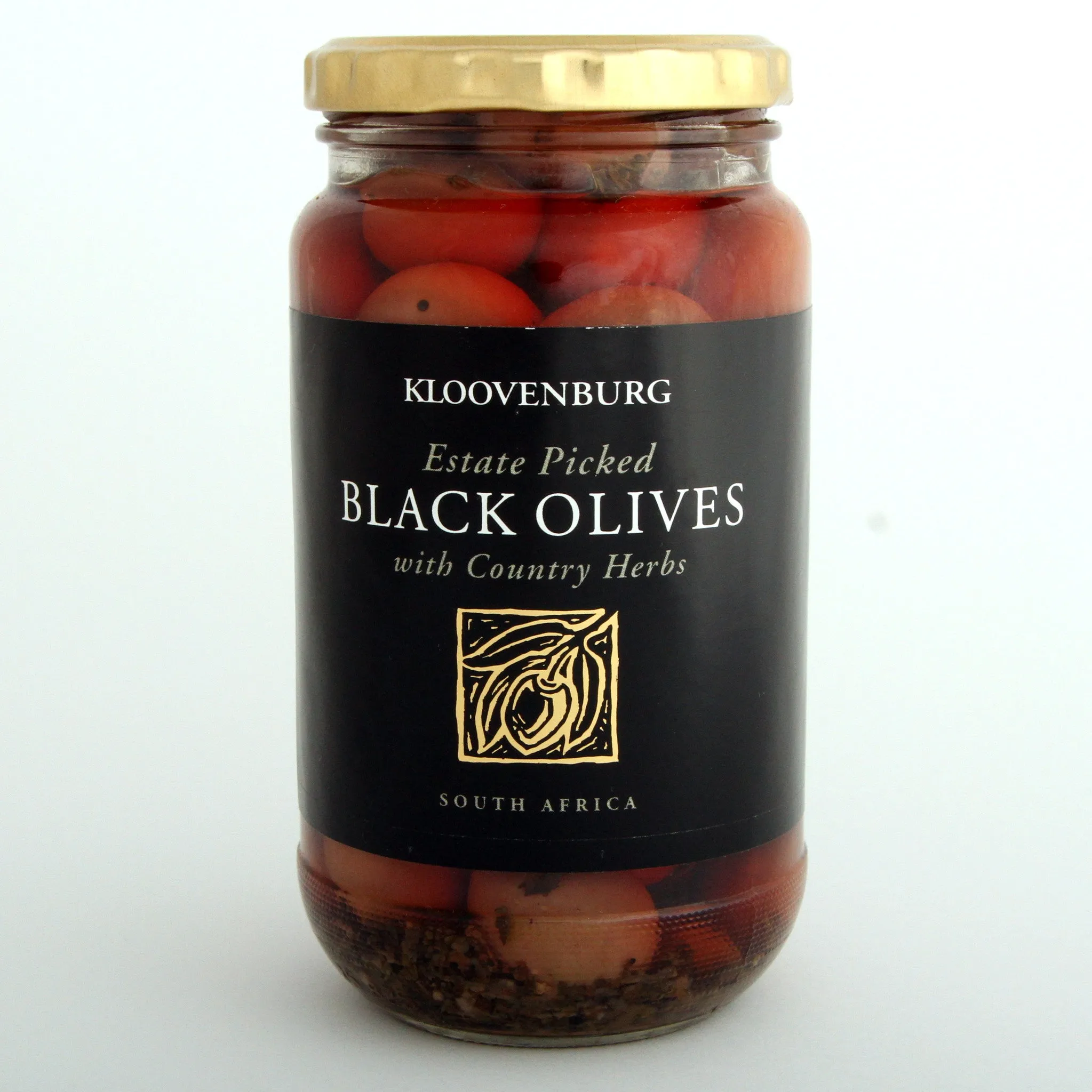 Kloovenburg Black Olives with Country Herbs 425g