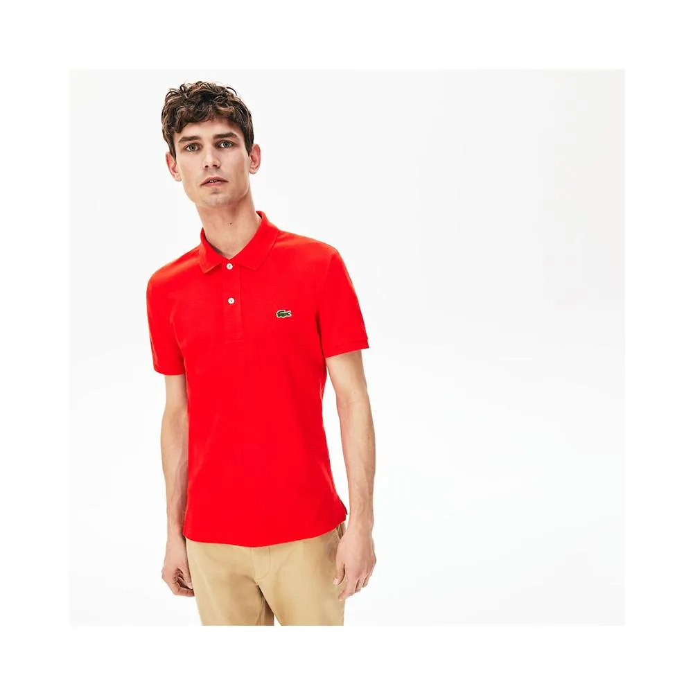 Lacoste Mens Petit Pique Slim Fit Polo Shirt Corrida PH4012 S5H