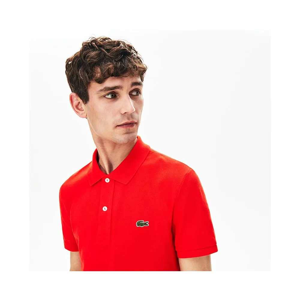 Lacoste Mens Petit Pique Slim Fit Polo Shirt Corrida PH4012 S5H