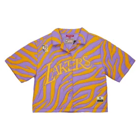 Lakers x Melody Ehsani Unisex Puffer Shirt