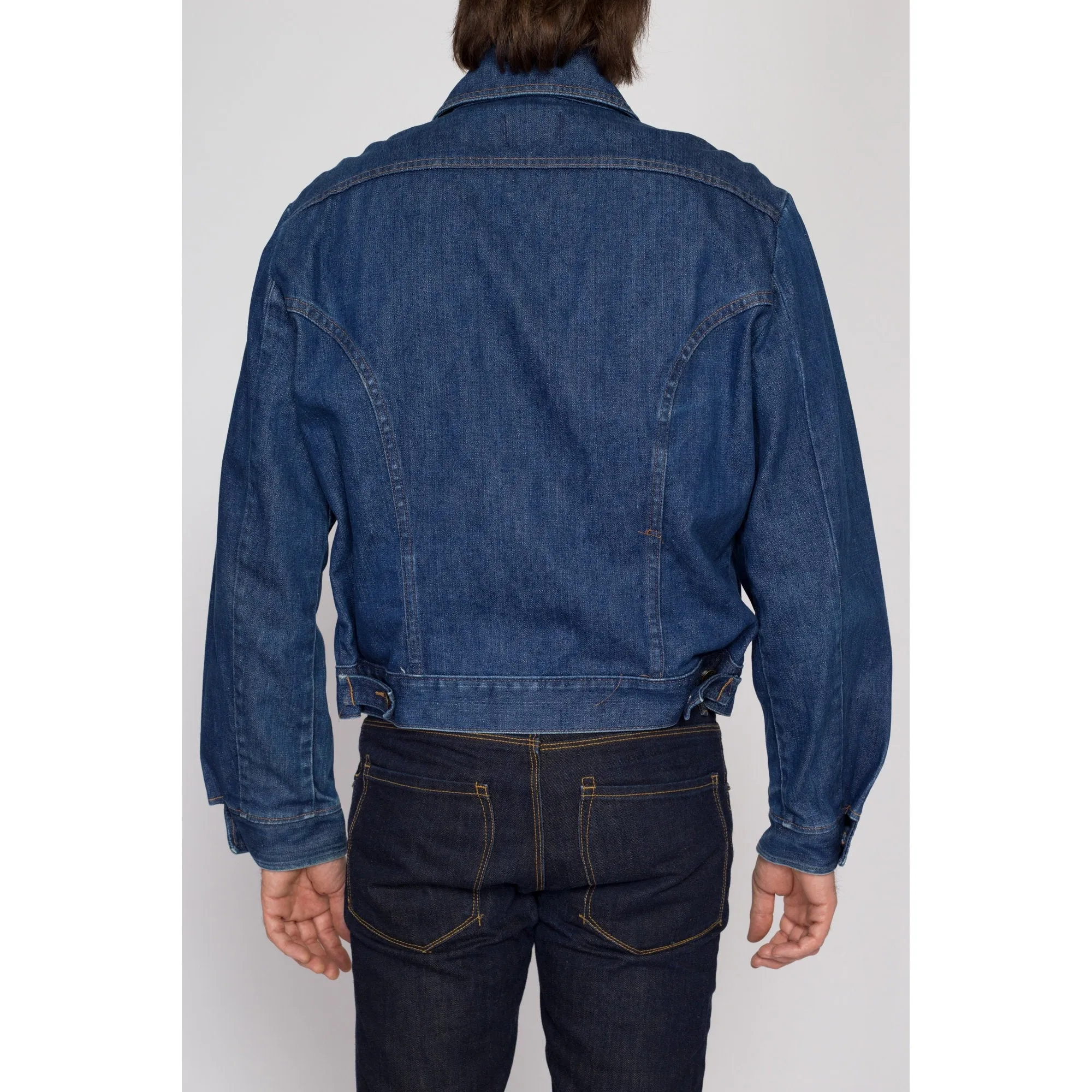 Large 70s Do-Nothing Sedgefield Jean Jacket