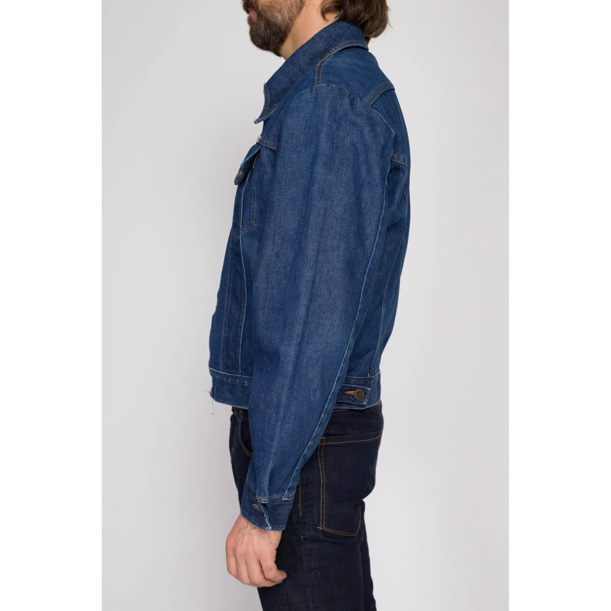 Large 70s Do-Nothing Sedgefield Jean Jacket