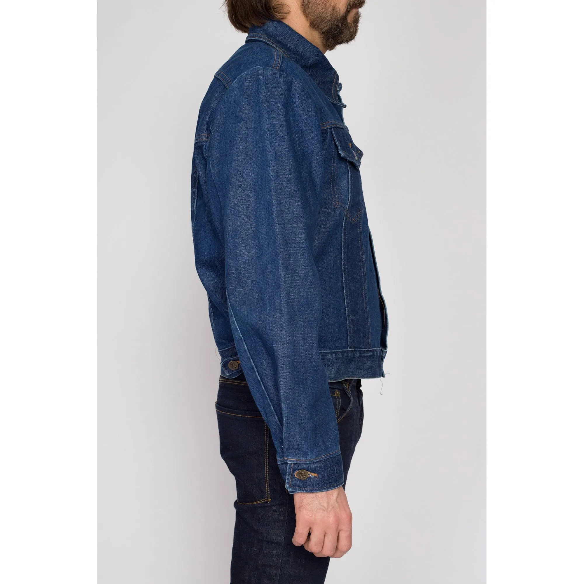 Large 70s Do-Nothing Sedgefield Jean Jacket