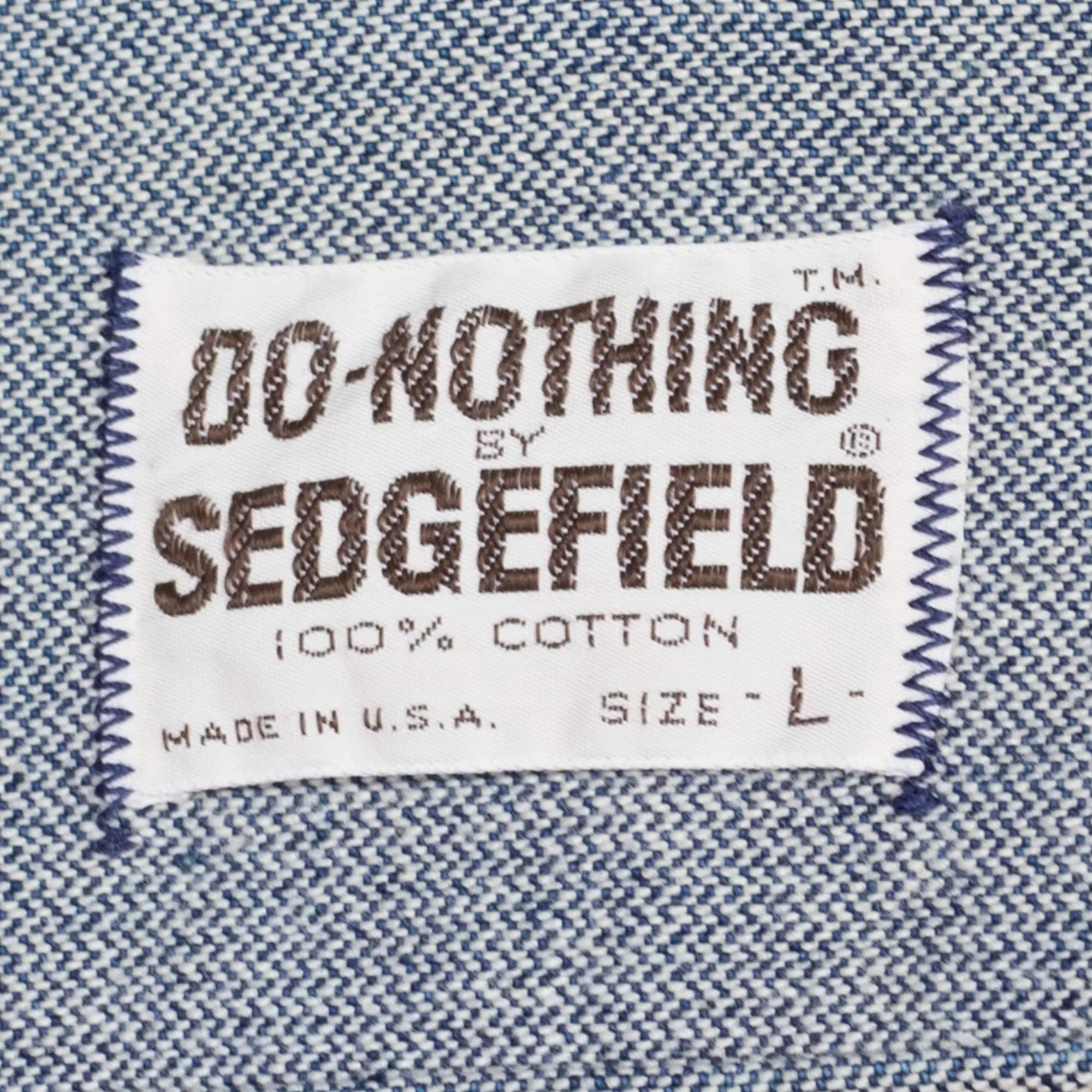 Large 70s Do-Nothing Sedgefield Jean Jacket