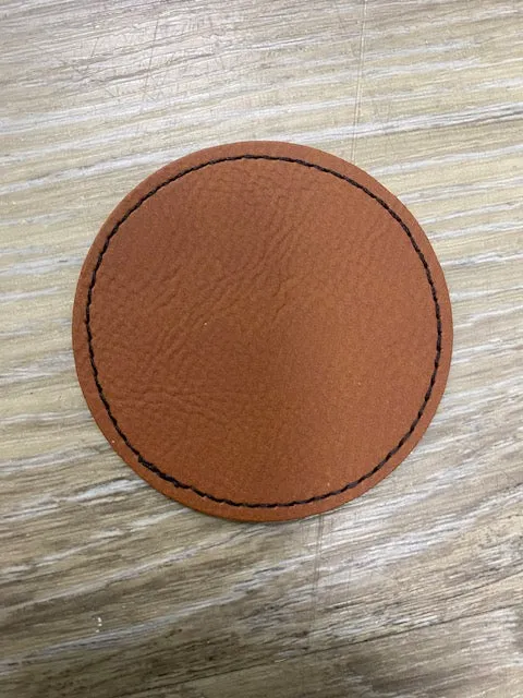 Laserable Leatherette Patches - Iron on 3"x2"