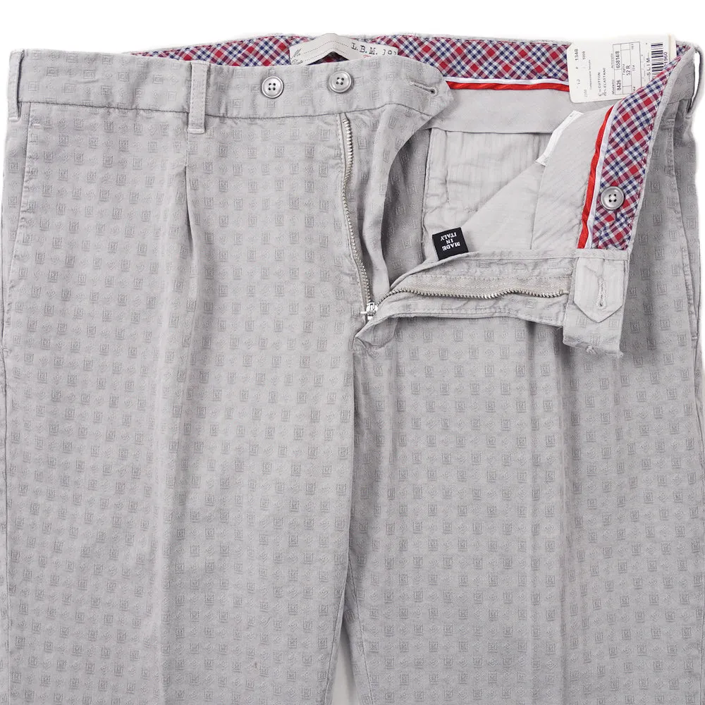 L.B.M. 1911 Jacquard Cotton Pants