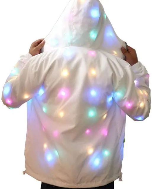 LED Lighting Coat Luminous Costume Creative Waterproof Clothes Dancing LED Lights Coat Christmas Party Clothes