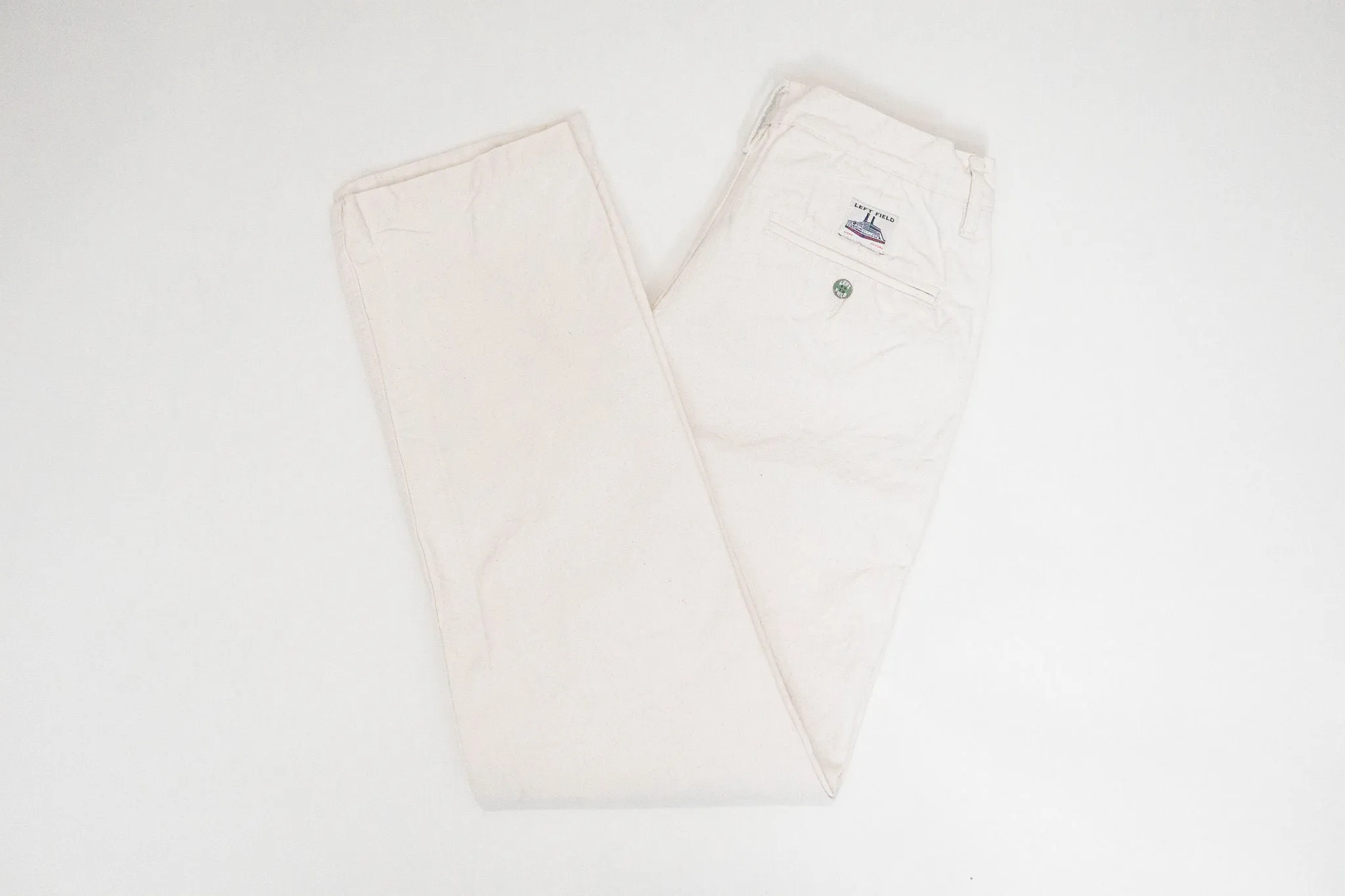 Left Field NYC Work Uniform Chino - Natural Duck