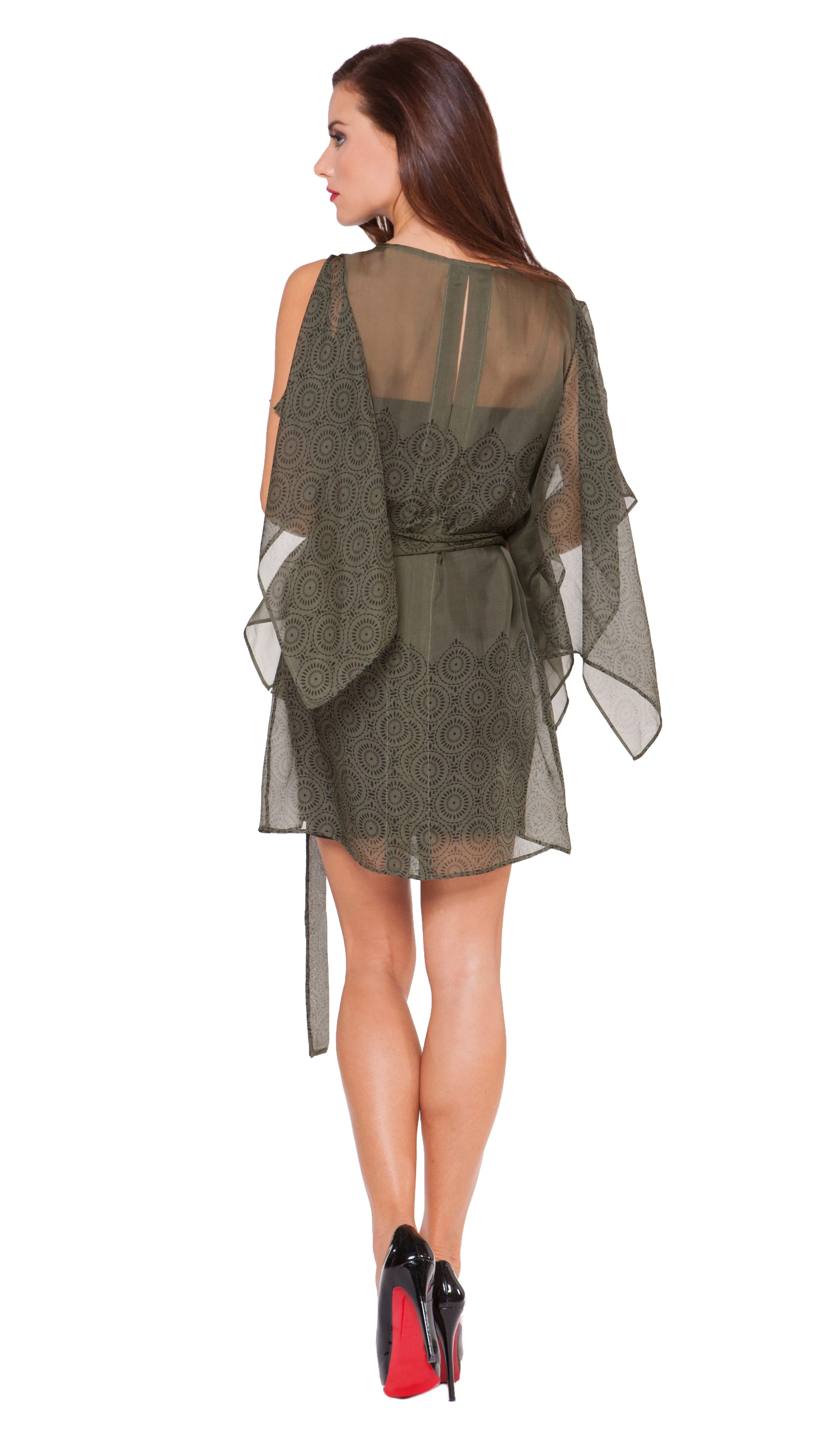 Leila Silk Shift Dress