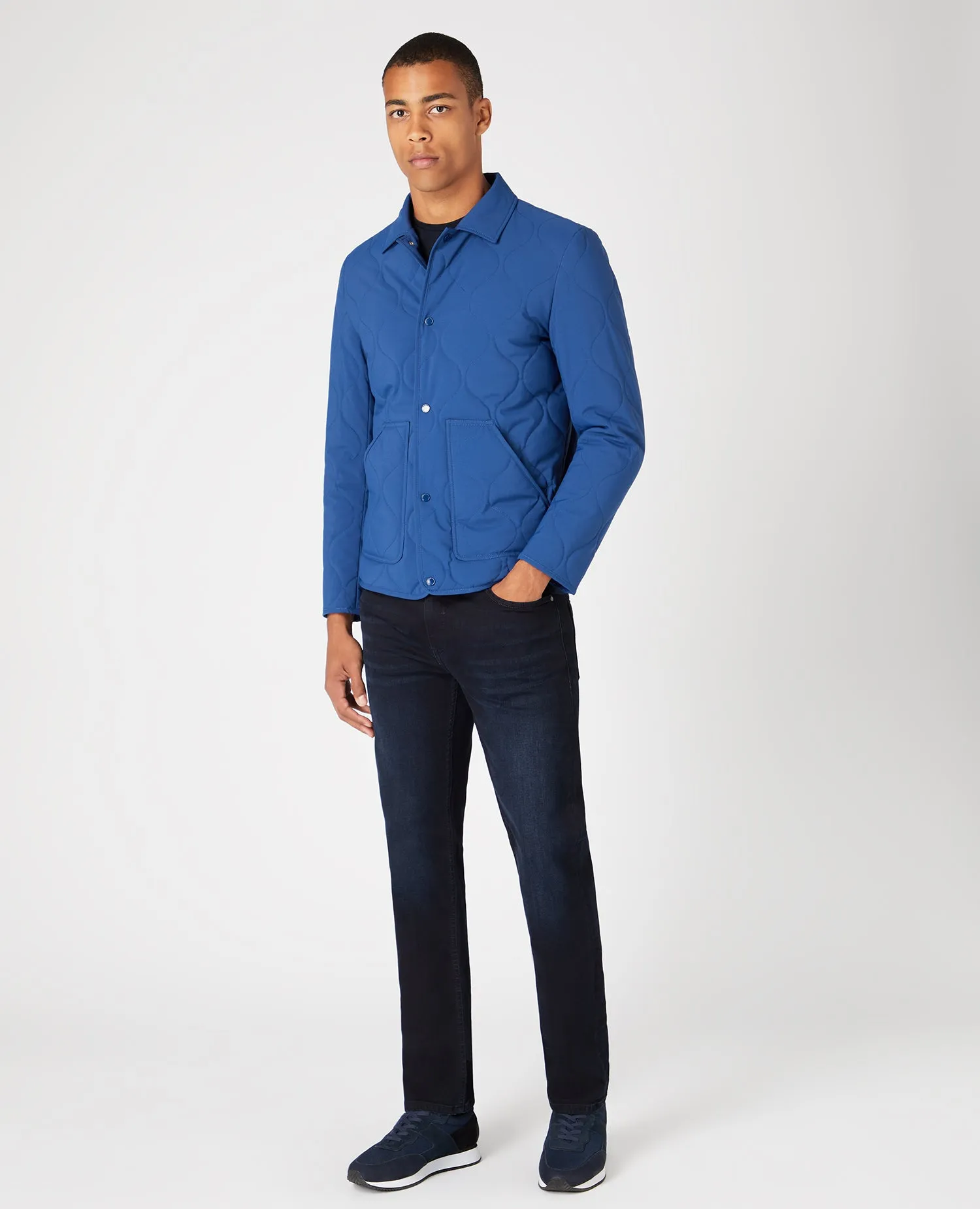 Lightweight Quilted Overshirt