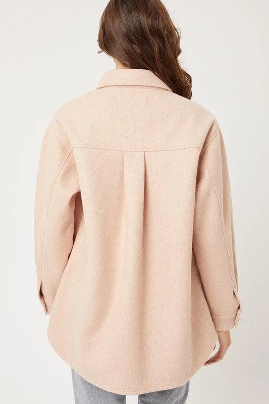 Lola Fleece Oversized Shacket