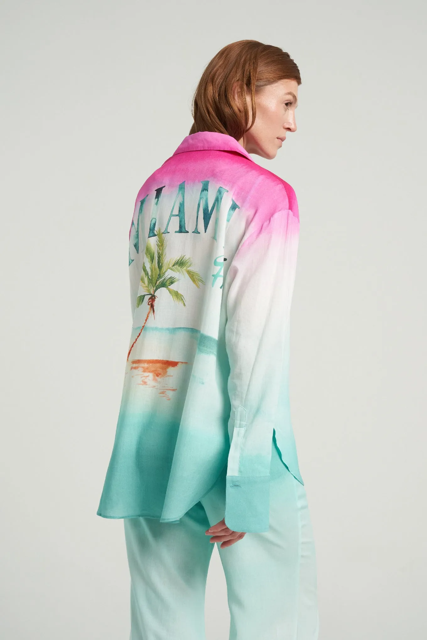 Long Sleeve Shirt Miami Oasis