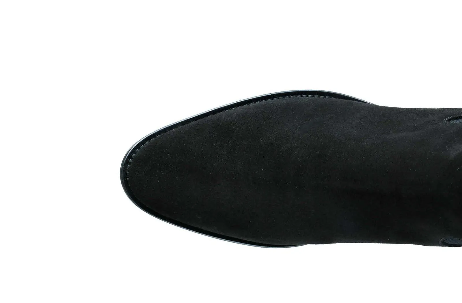 Manhattan Chelsea Boot Black Suede