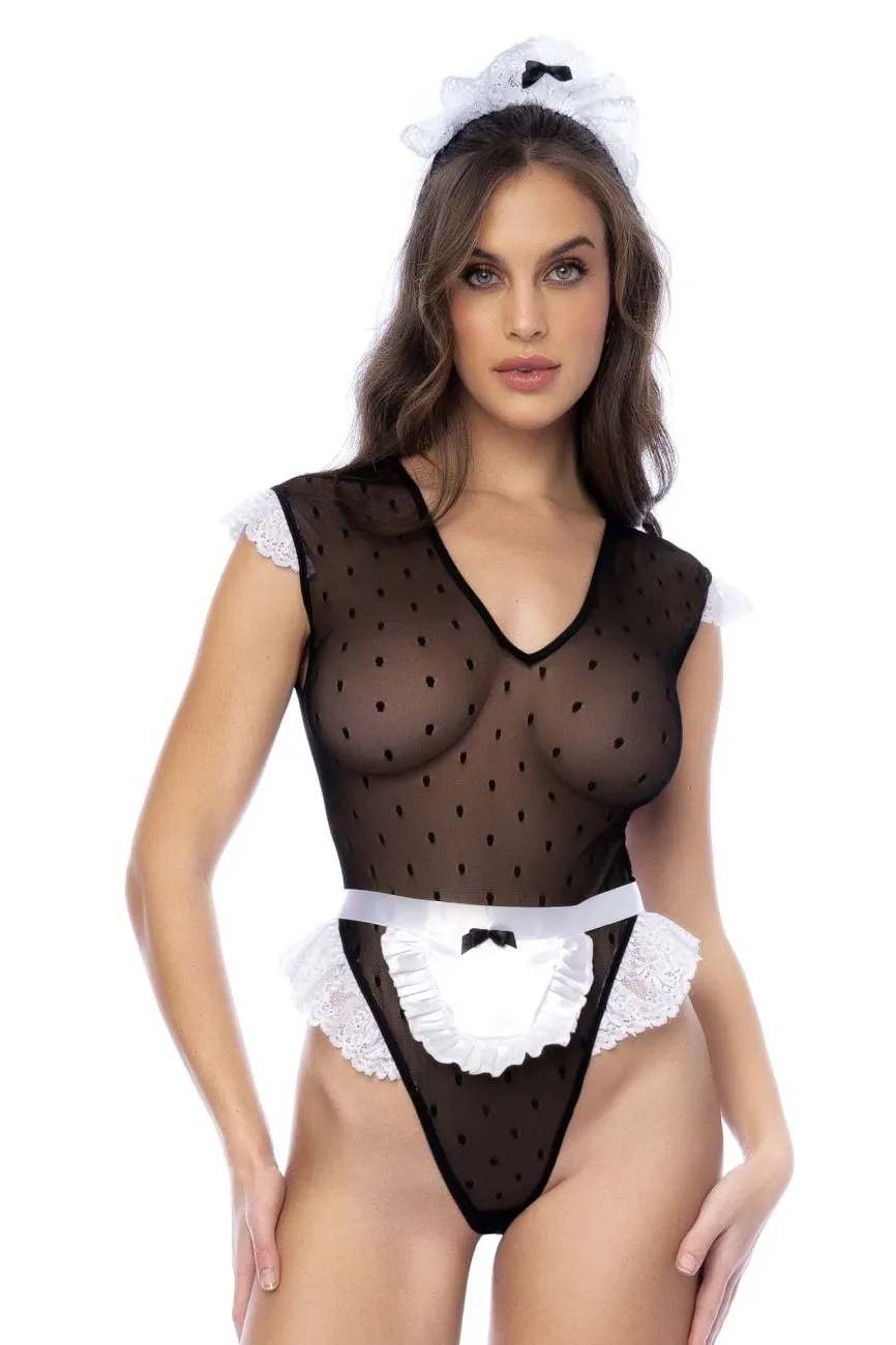 Mapale 60027 French Maid Bedroom Costume Color As shown