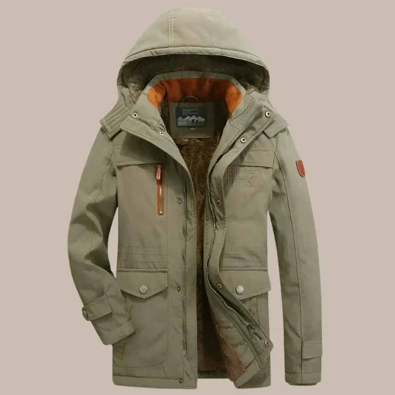 Men Winter Jackets Hooded Casual