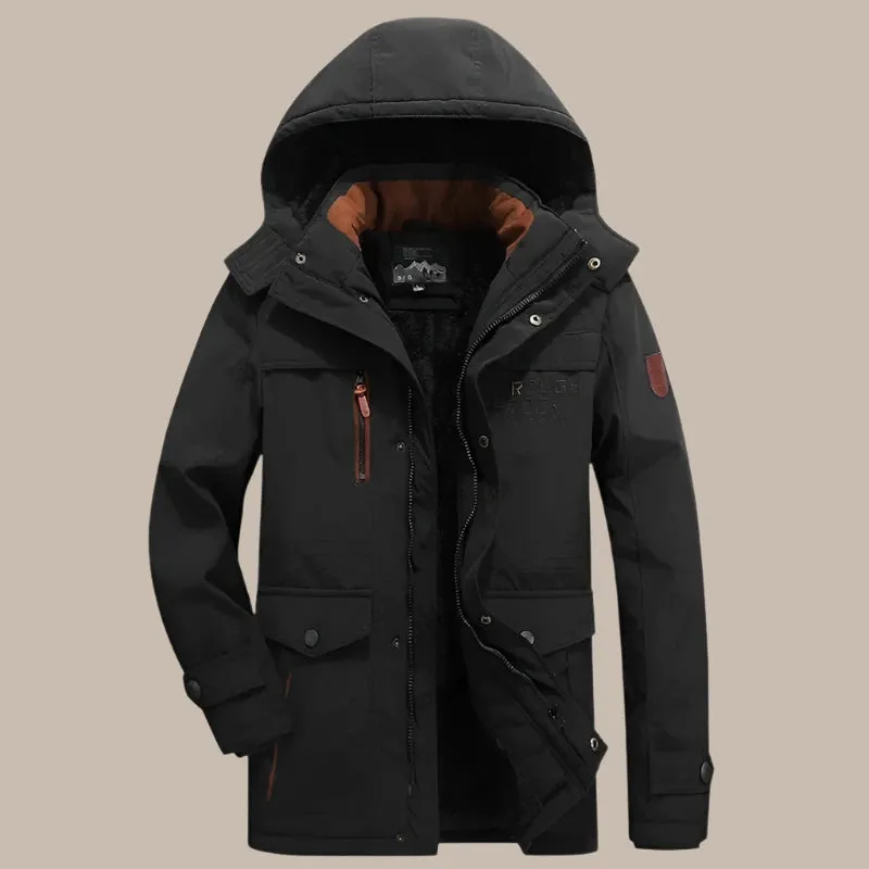 Men Winter Jackets Hooded Casual