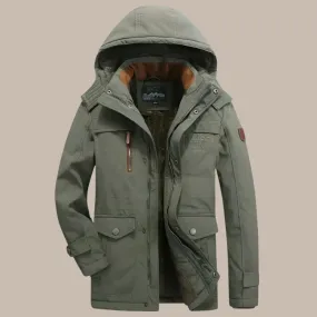 Men Winter Jackets Hooded Casual