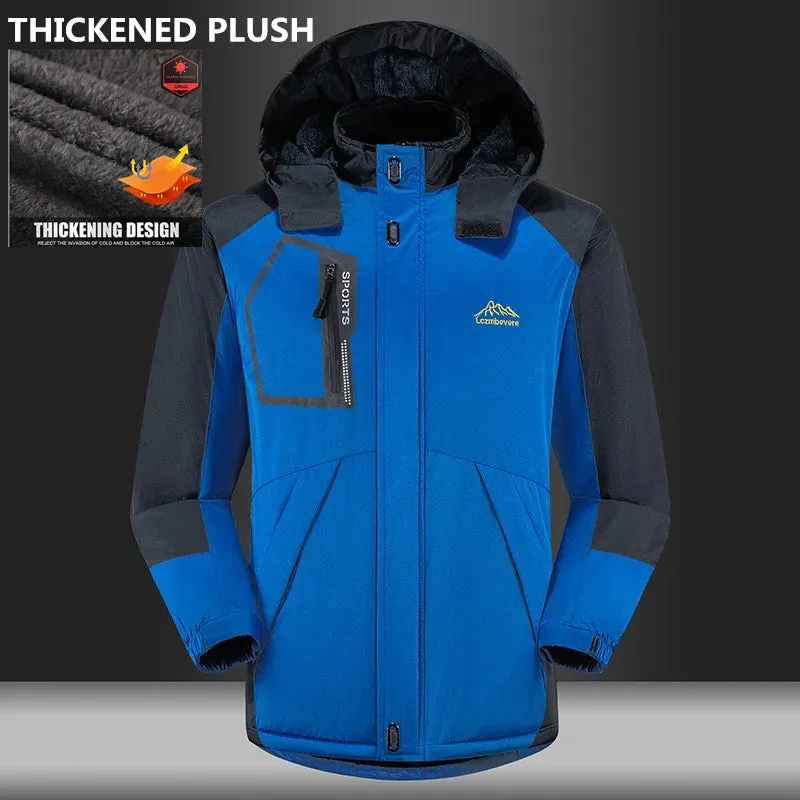 Men's Mountain Snow Coats Winter Warm Waterproof Ski Jackets Hooded cho women's jacket