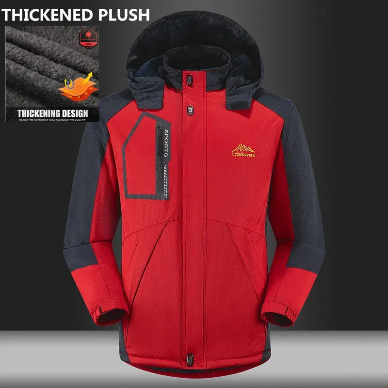 Men's Mountain Snow Coats Winter Warm Waterproof Ski Jackets Hooded cho women's jacket