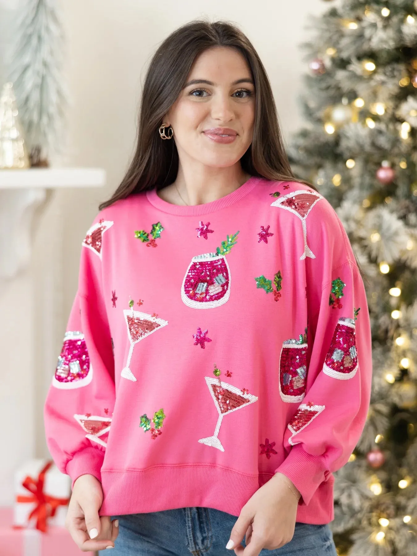 Millie Sweatshirt - Holiday Spirits