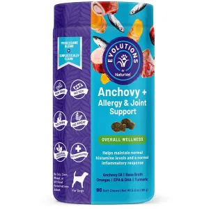 NaturVet Evolutions Anchovy  Allergy & Joint Support (Overall Wellness)