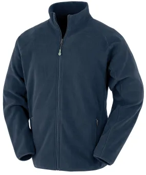 Navy - Recycled fleece polarthermic jacket