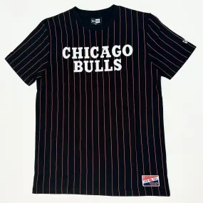 NEW ERA NBA Chicago Bulls Pinstripe Graphic T-Shirt