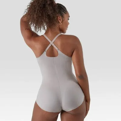 New - Maidenform Women's Modern Sculpts Bodysuit - Evening Blush S