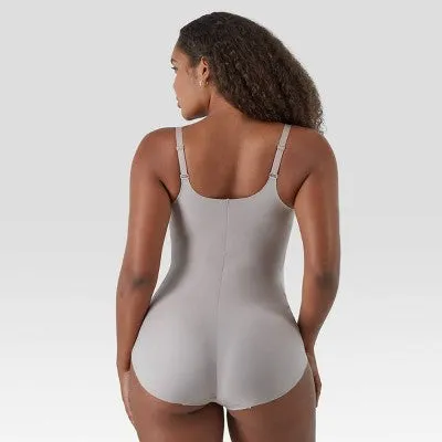 New - Maidenform Women's Modern Sculpts Bodysuit - Evening Blush S