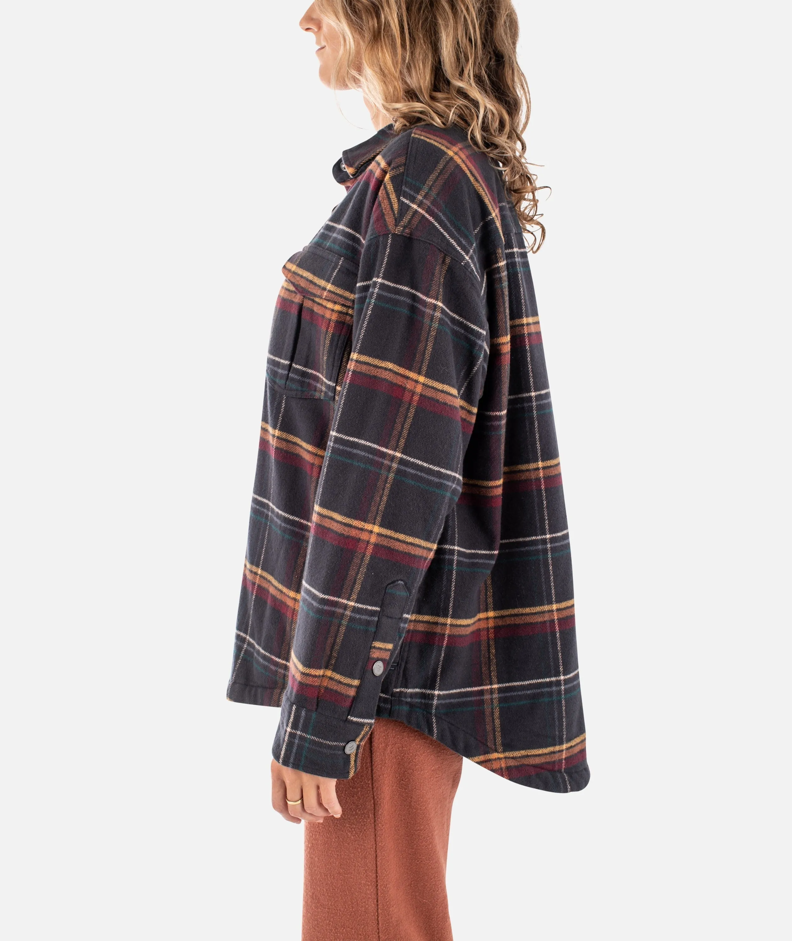 Nivean Flannel Jacket - Graphite