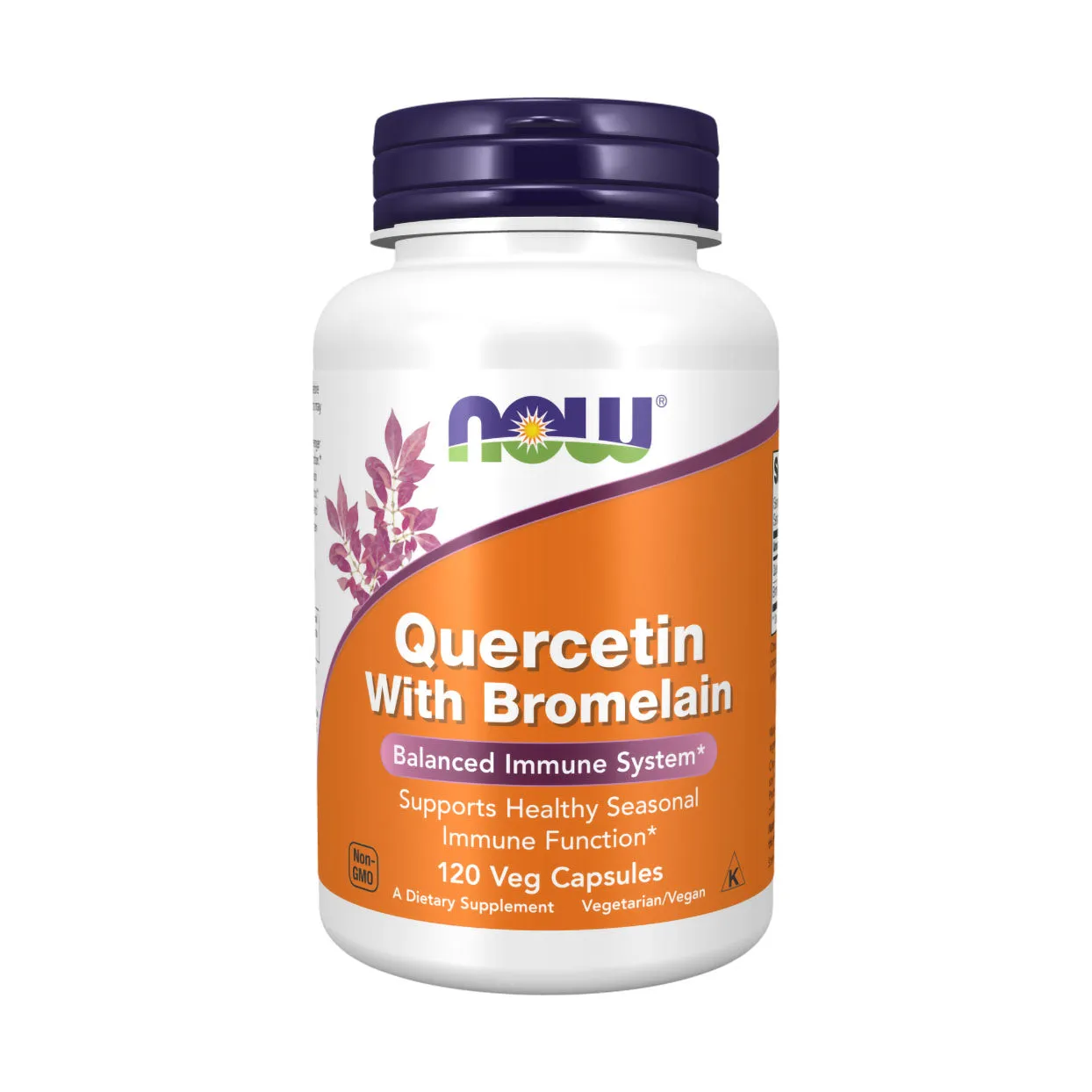 Now Quercetin with bromelain 120 Veggie Capsules