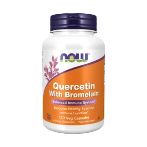 Now Quercetin with bromelain 120 Veggie Capsules