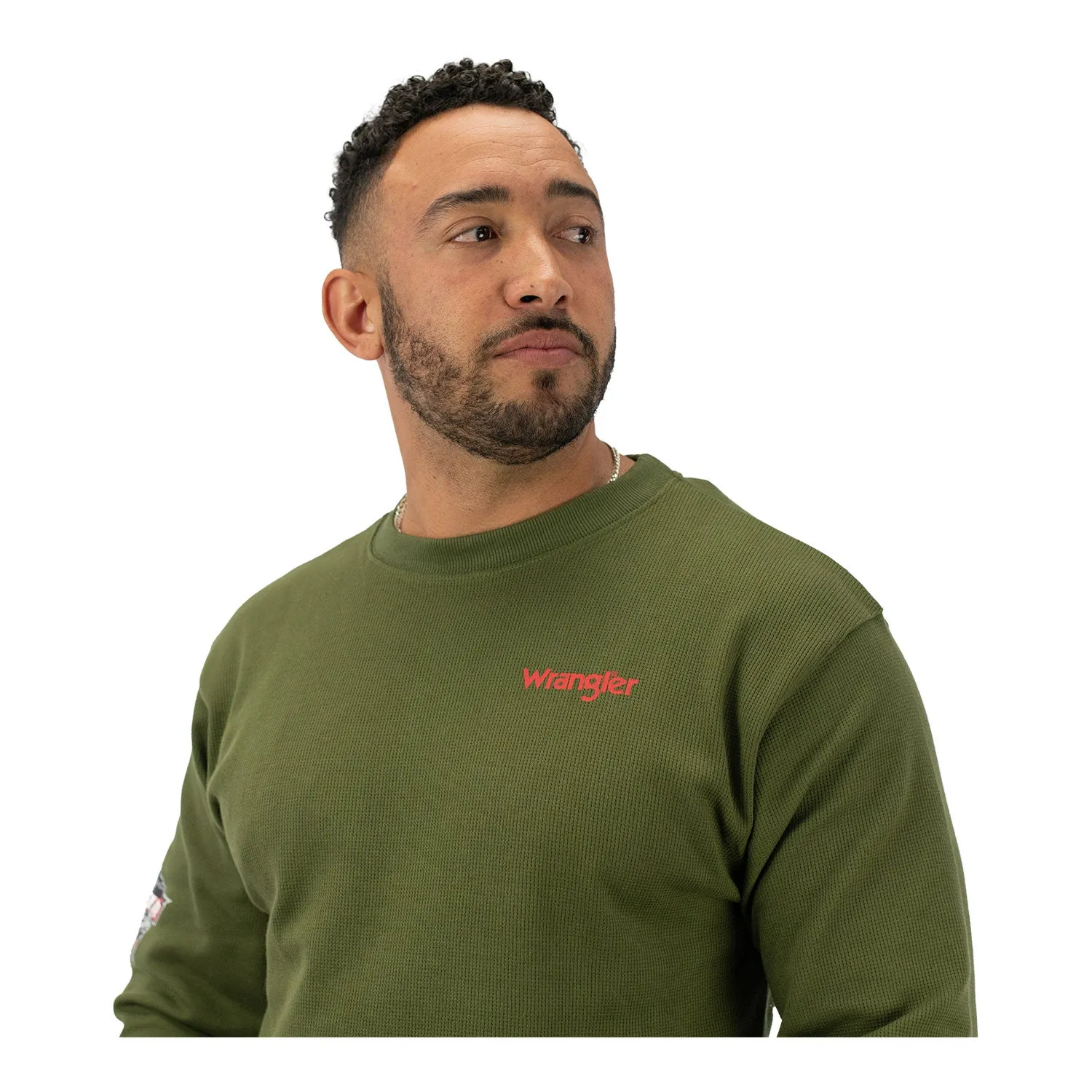 Olive Wrangler Long Sleeve Thermal