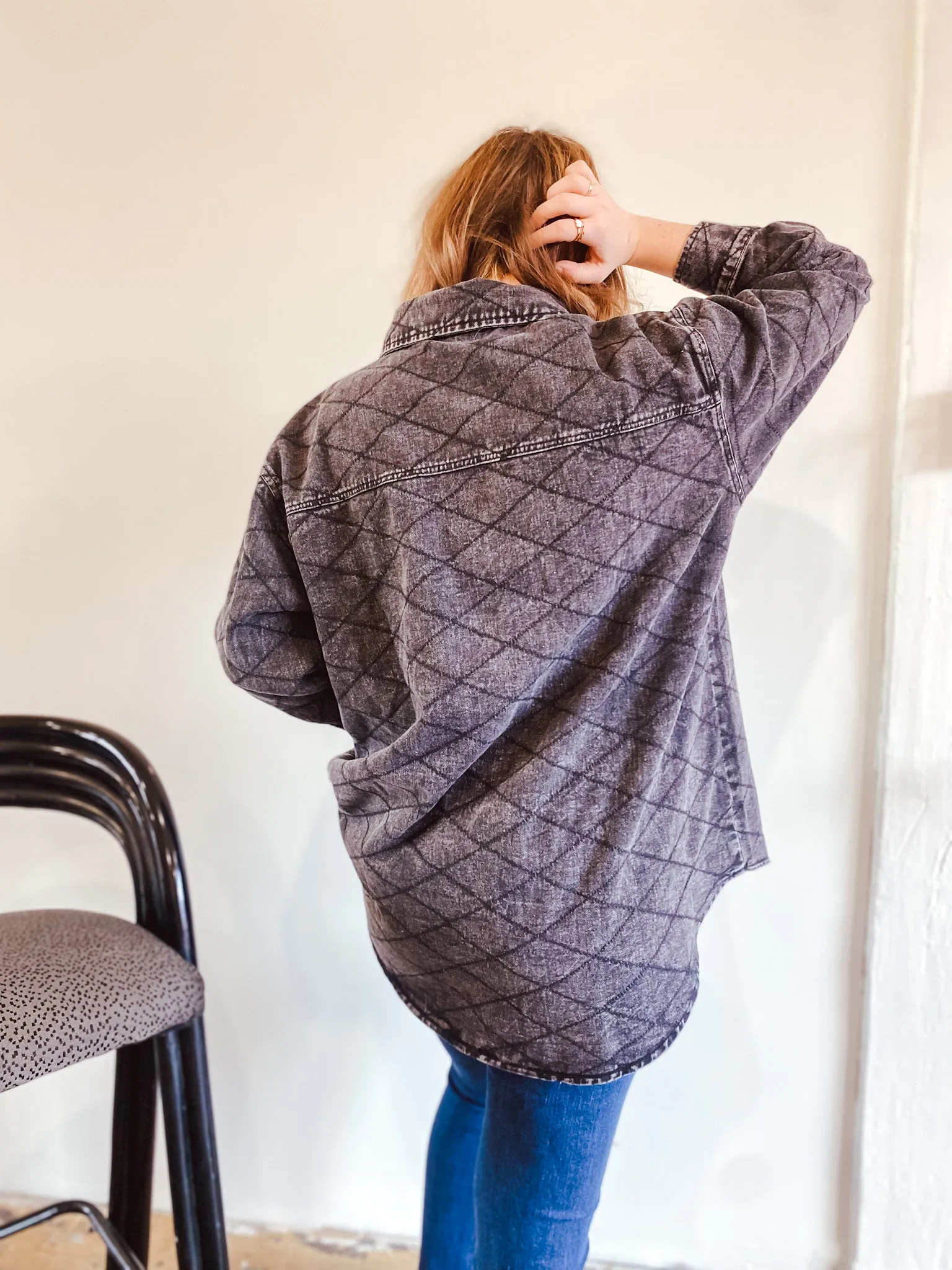 On The Town Denim Jacket