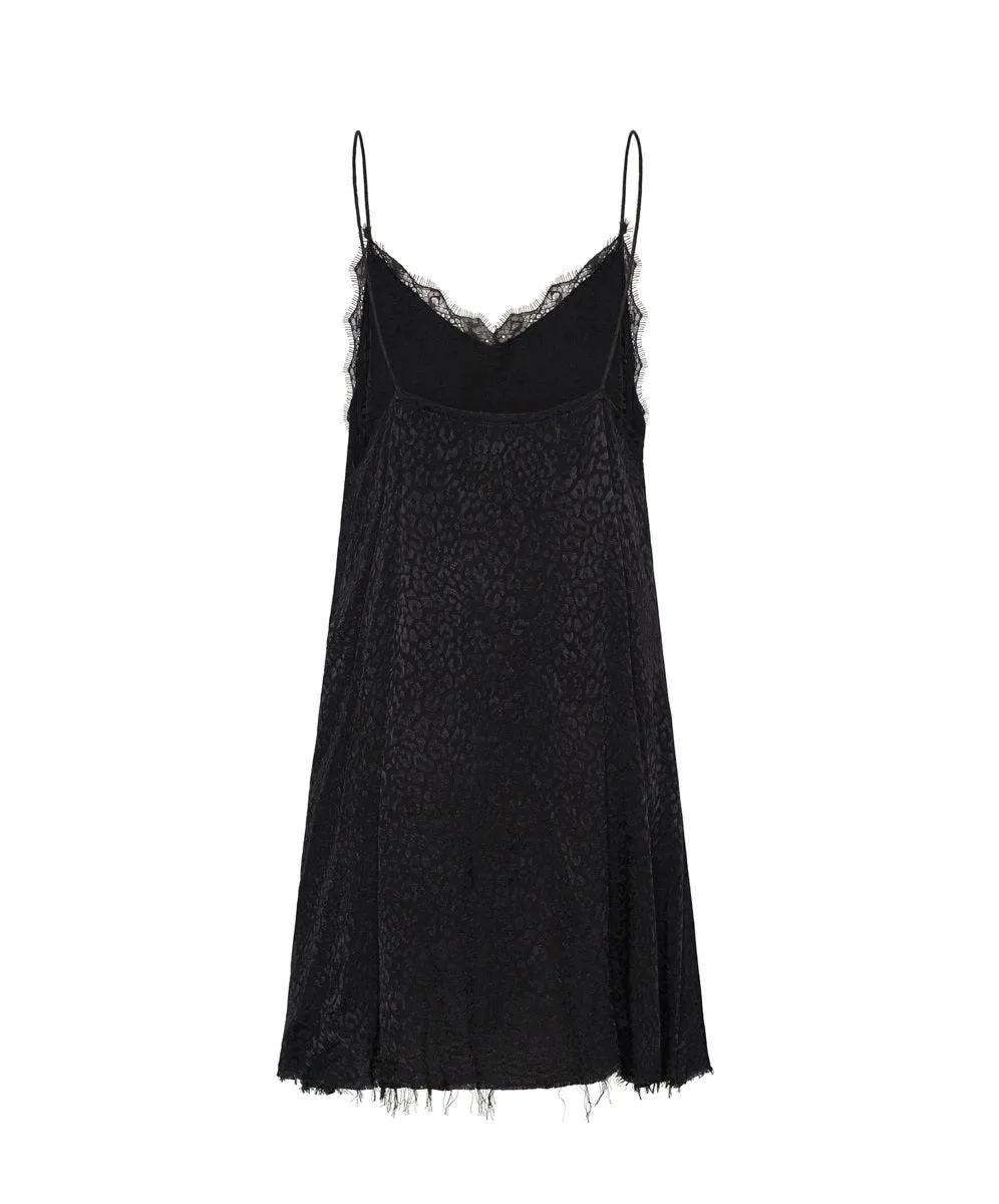 ONE TEASPOON Womens Black Angel Delirious Slip Dress