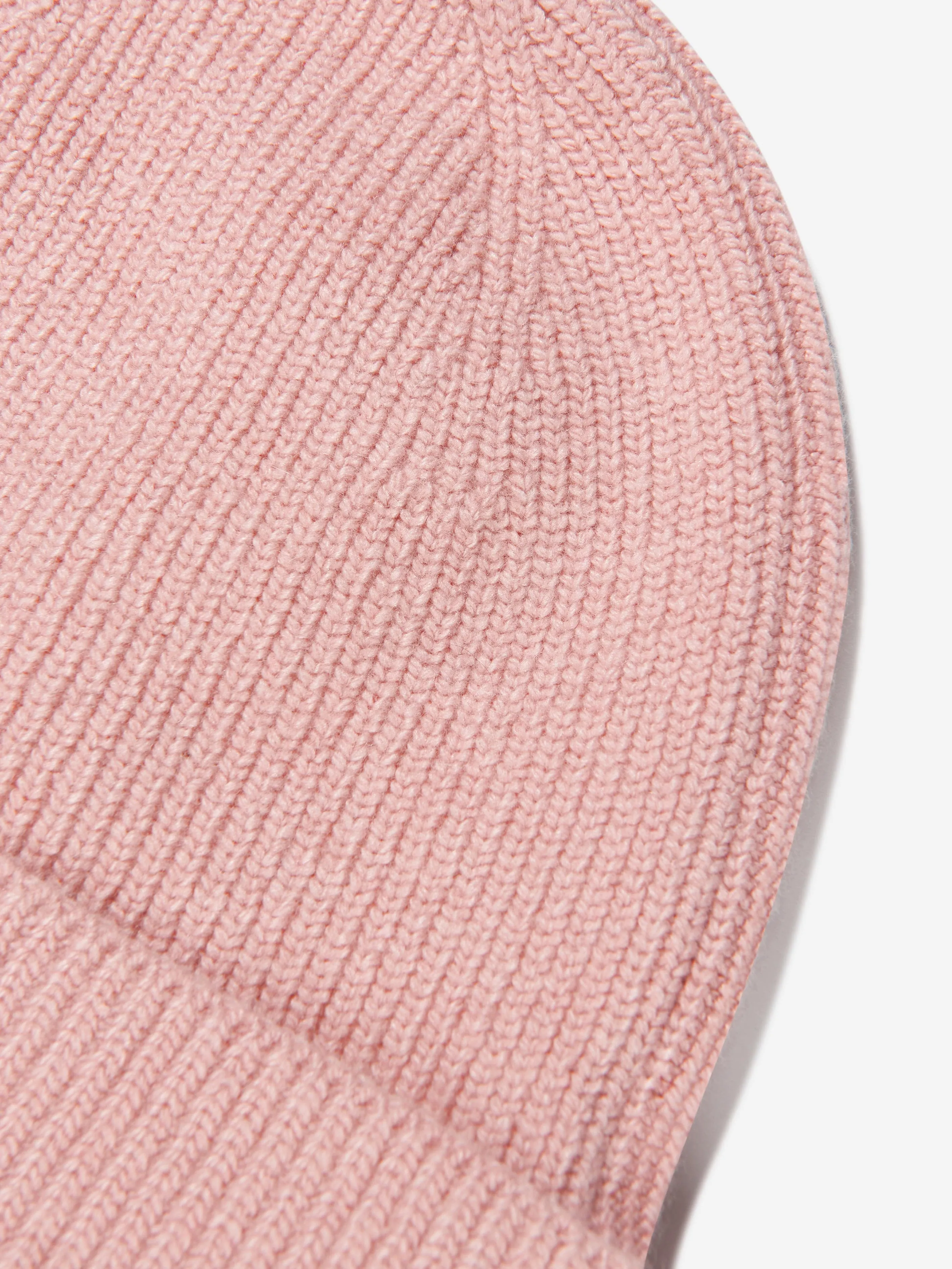 Palm Angels Baby Girls Knitted Logo Beanie