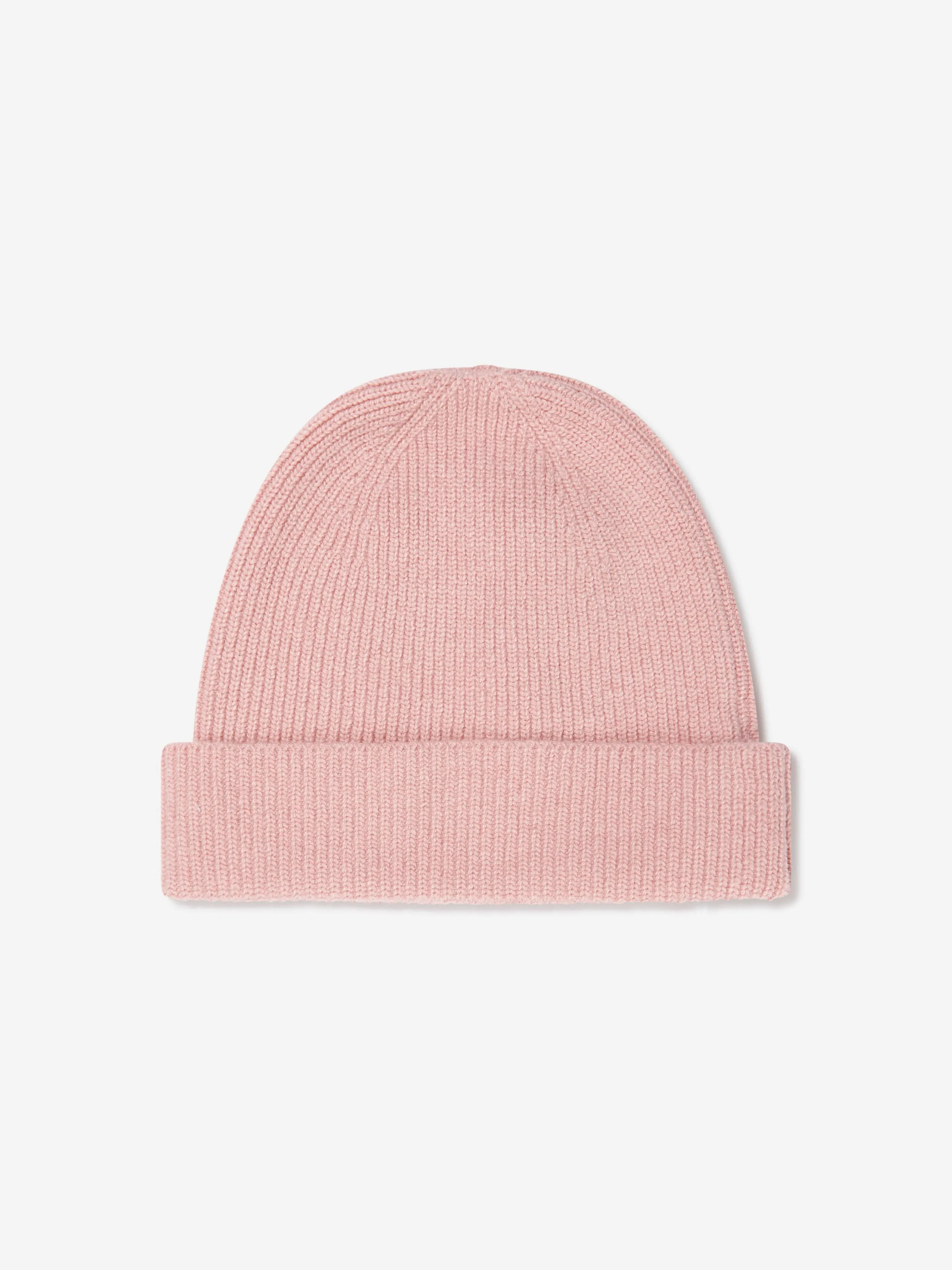 Palm Angels Baby Girls Knitted Logo Beanie