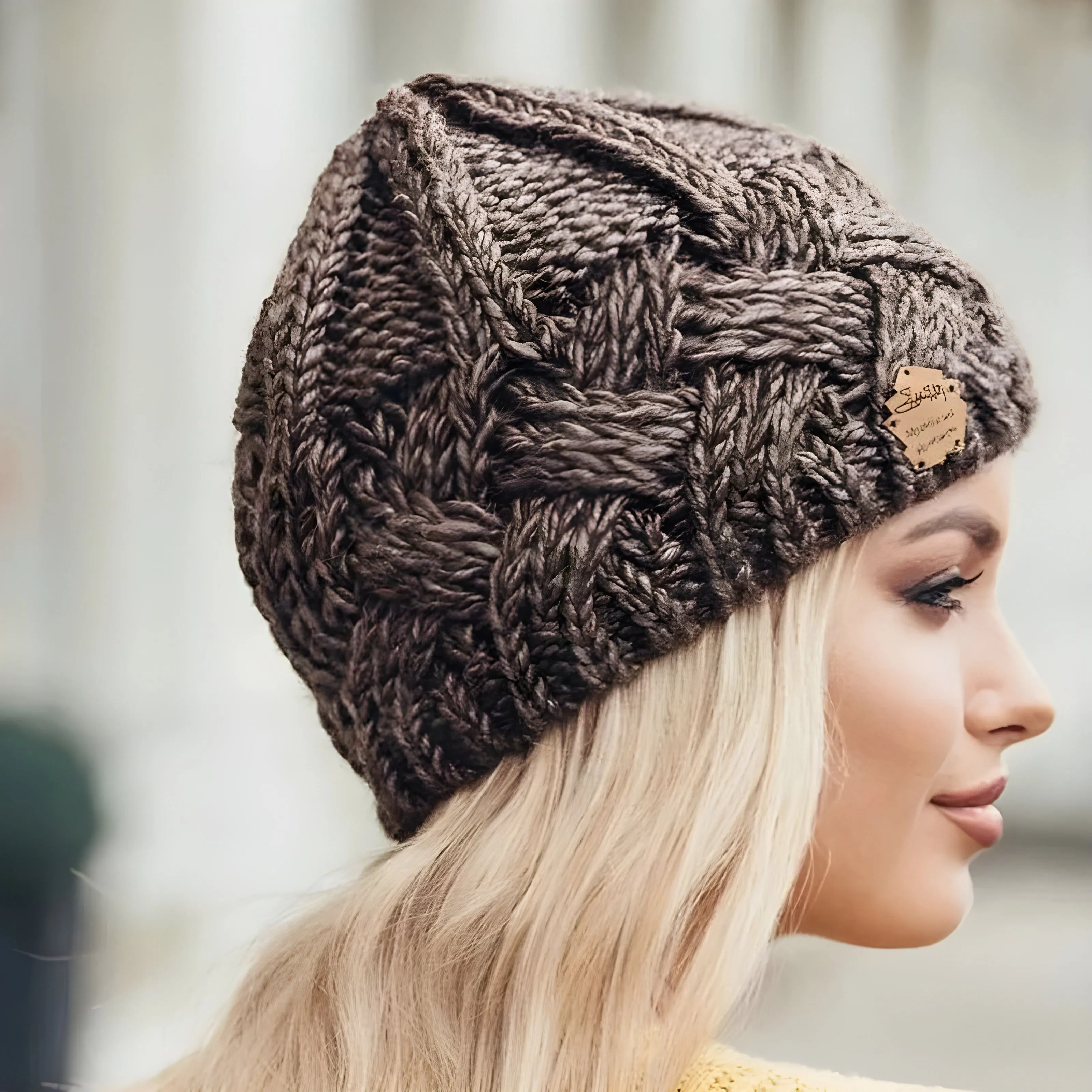 Patrisha Hat - Stilvolle gestrickte Beanie Winter Damenmütze