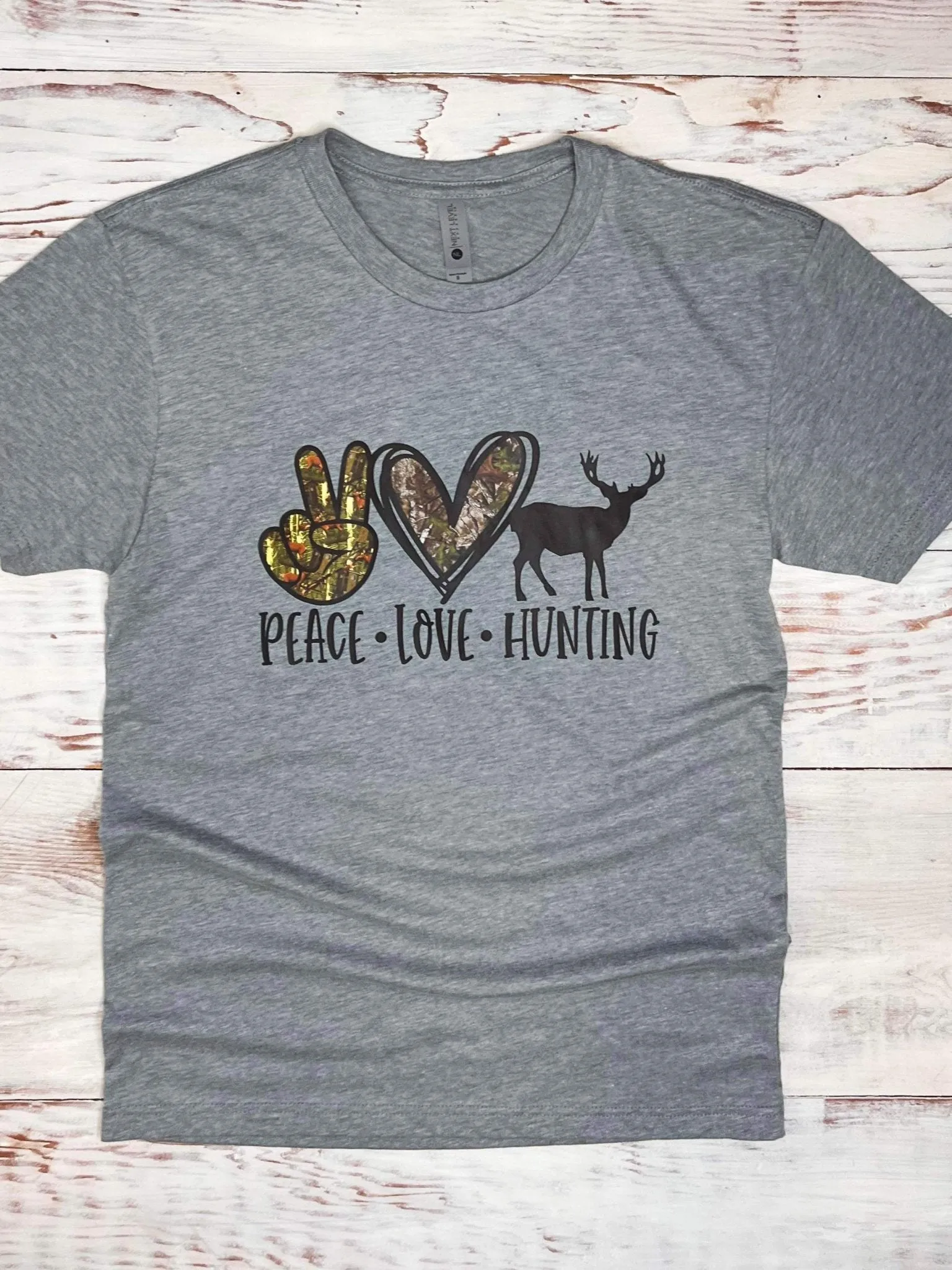 Peace Love Hunting Short Sleeve T-Shirt