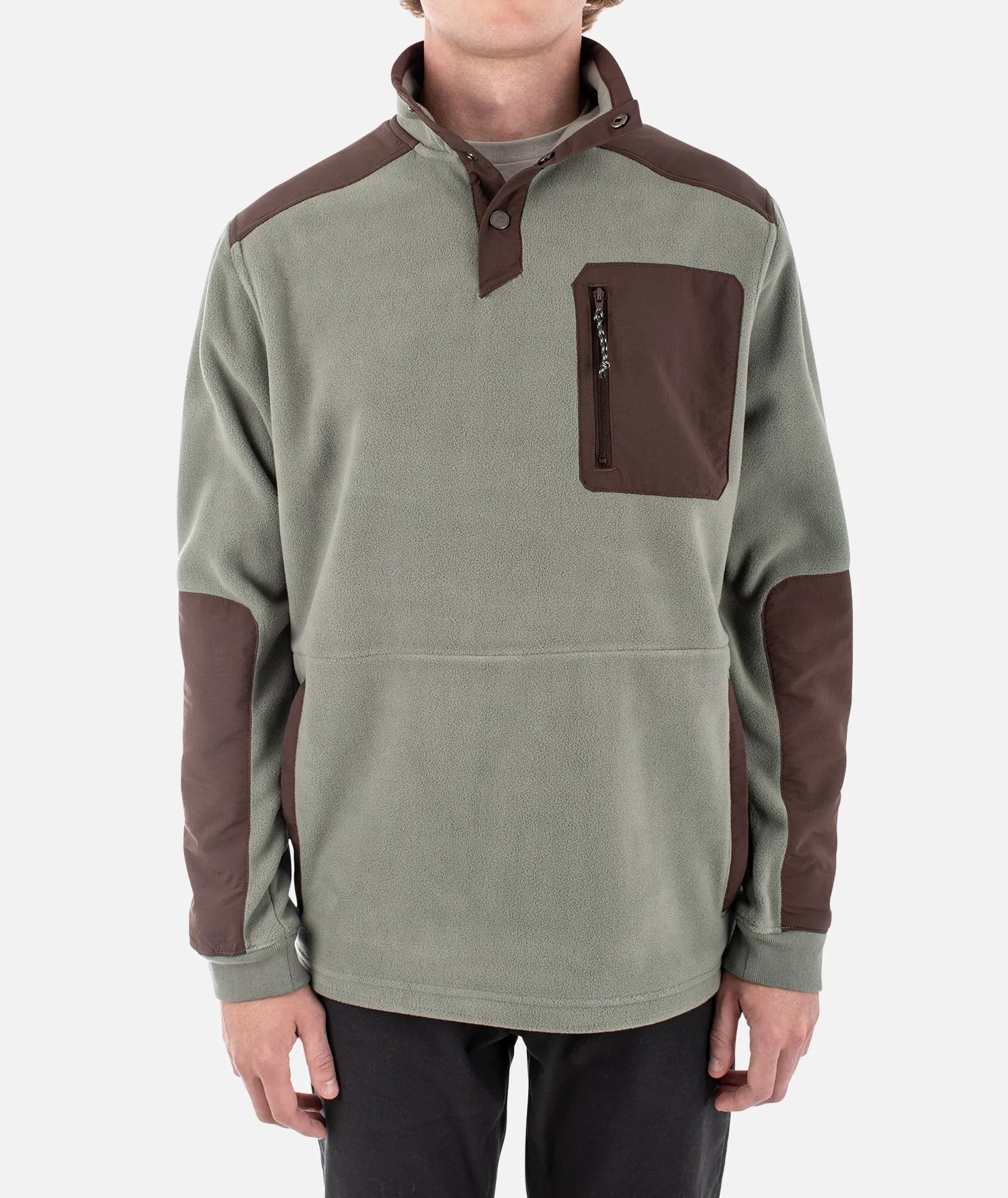 Pines Fleece Jacket - Agave