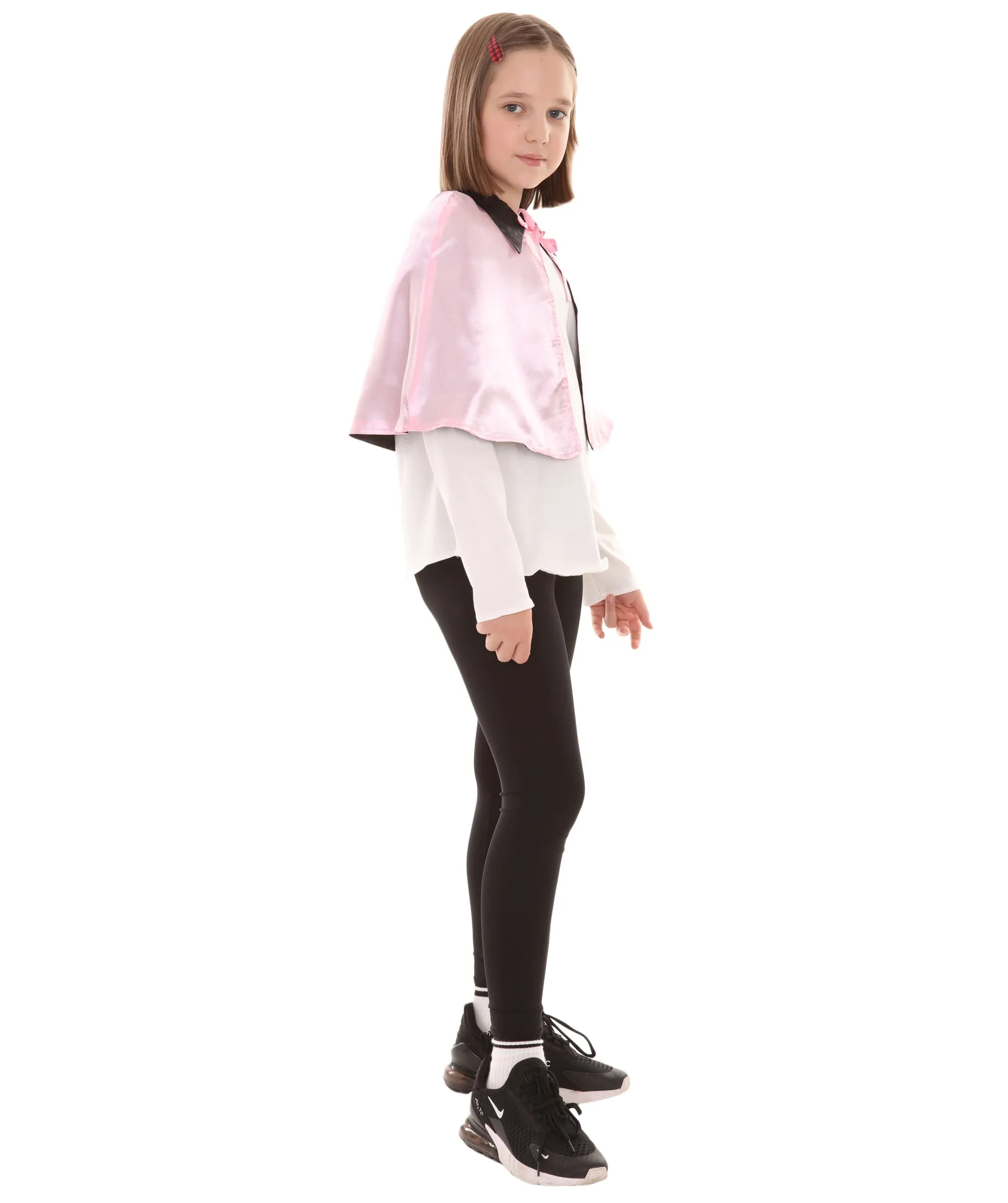 Pink & Black Halloween Costume | Child's Vampire Cape