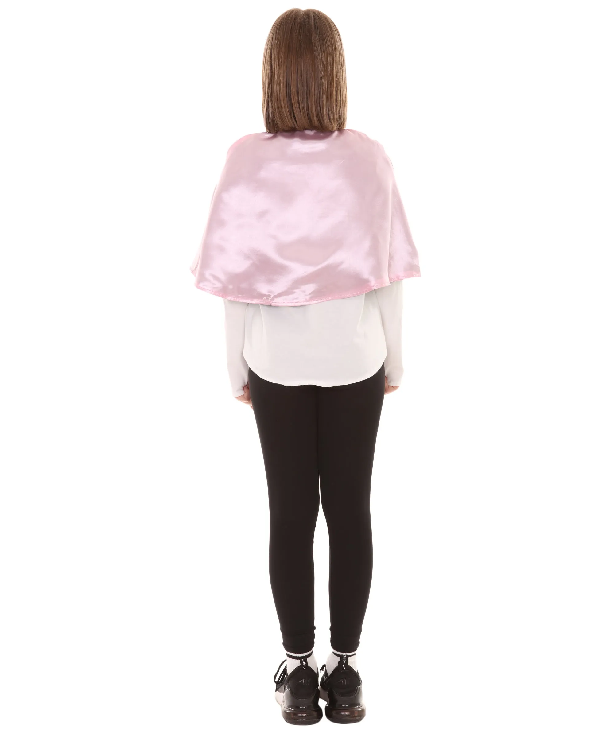 Pink & Black Halloween Costume | Child's Vampire Cape