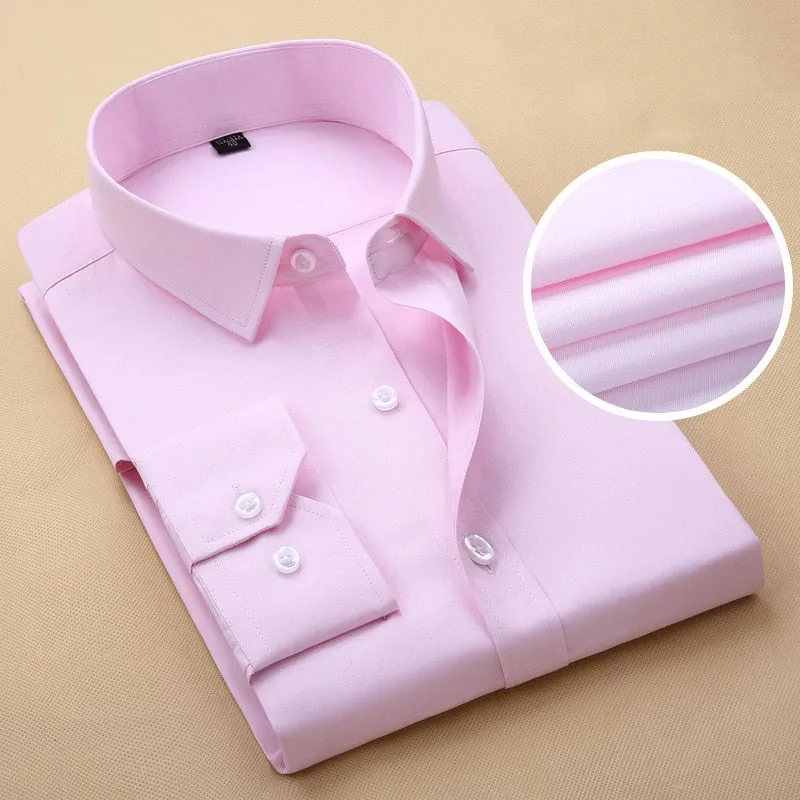 Pink Shirt Men Brand