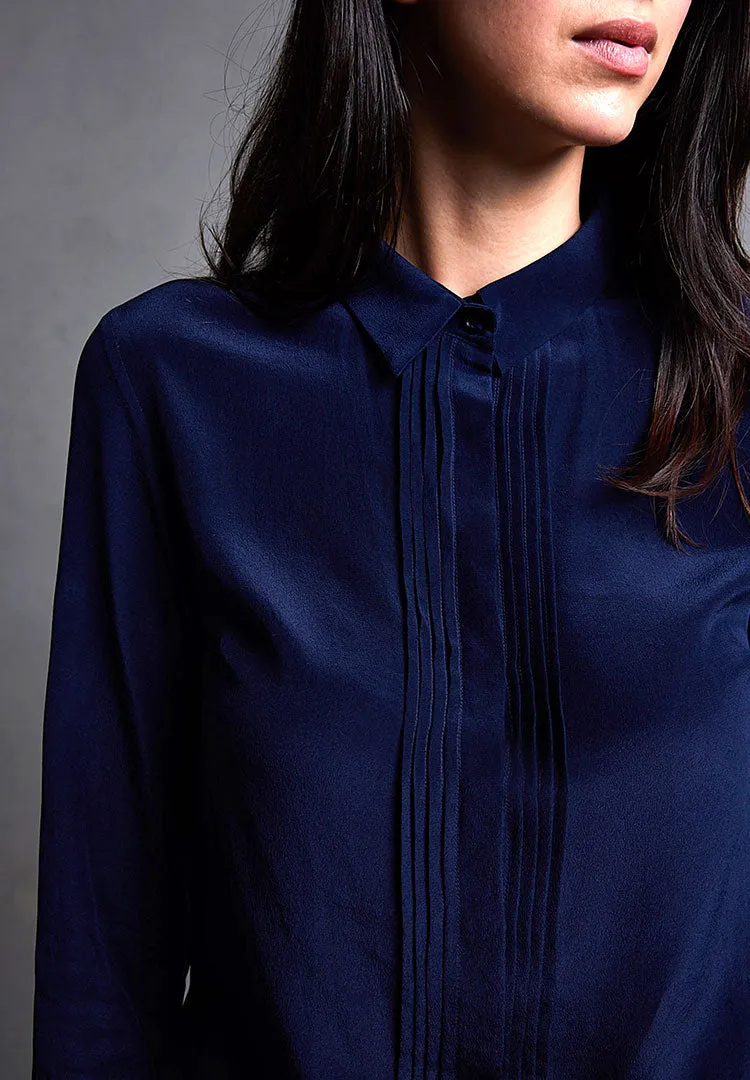 Pleated Blouse