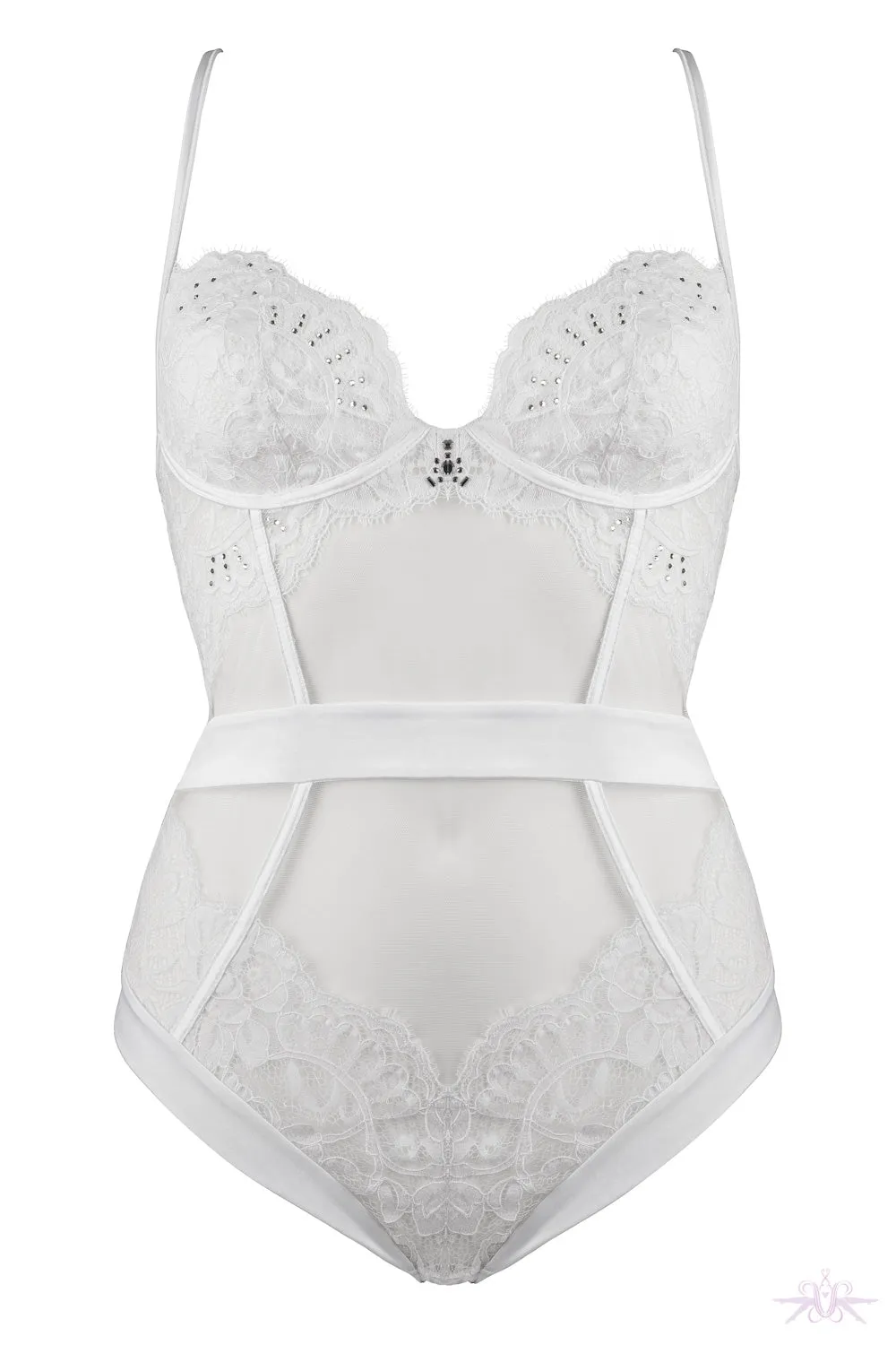 Prelude Marlene White Bodysuit