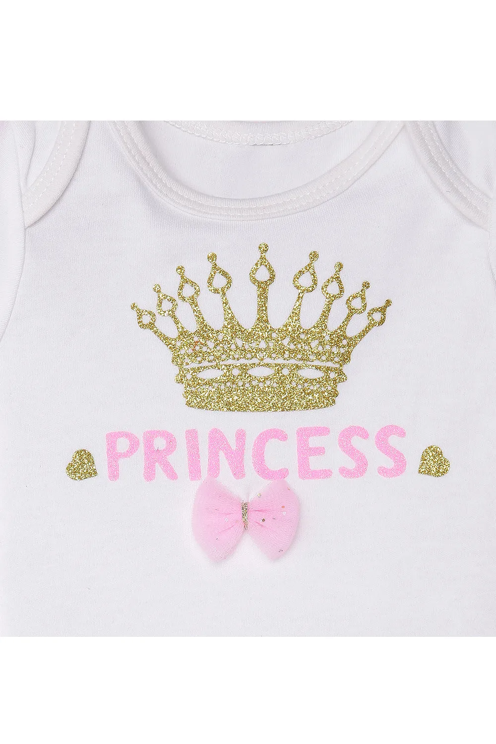 Princess bodysuit with tutu skirt and hairband