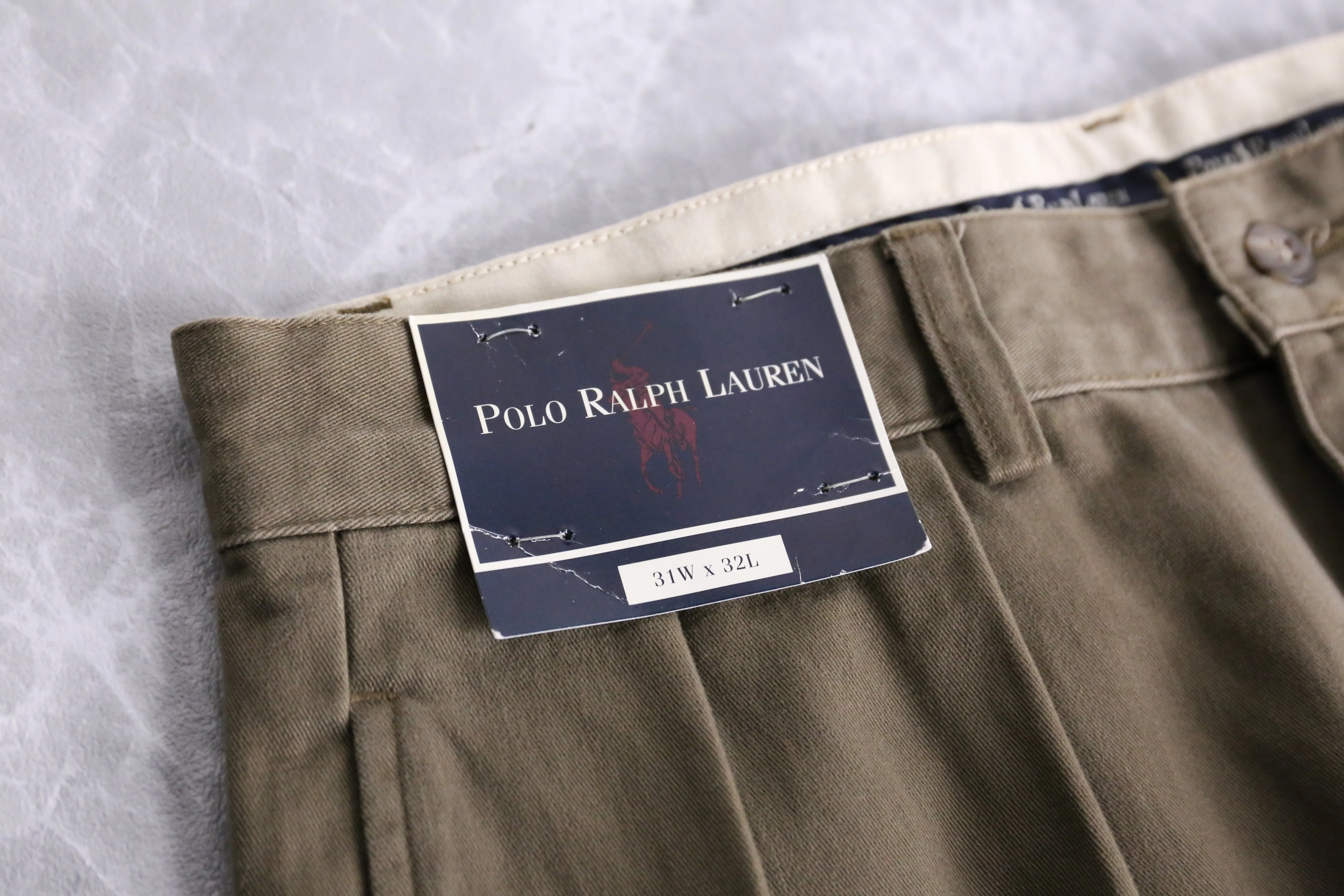 "Polo by Ralph Lauren" sand beige chino