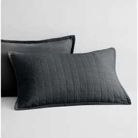 Reilly CARBON Standard PIllow Sham by Sheridan