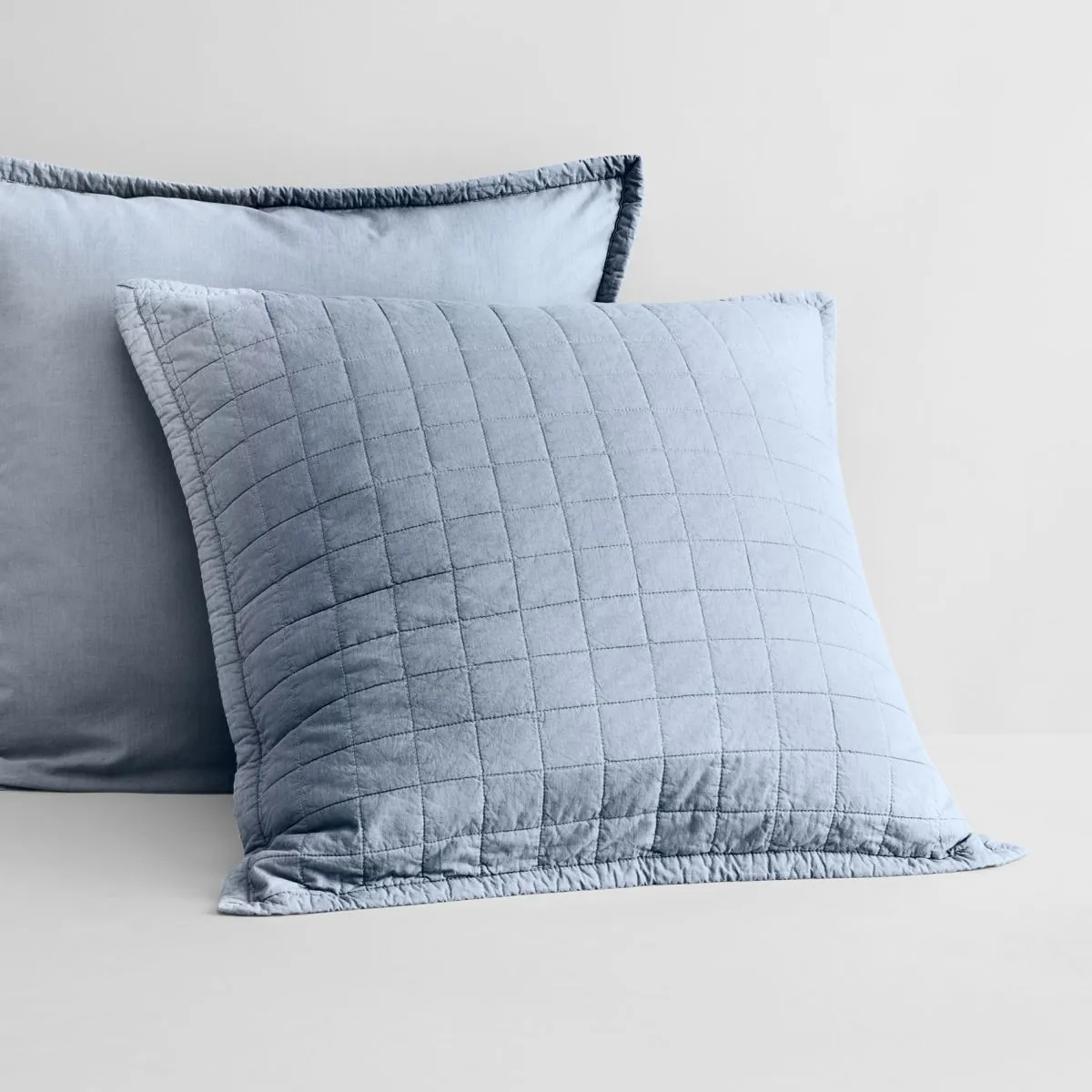 Reilly CHAMBRAY European PIllow Sham by Sheridan